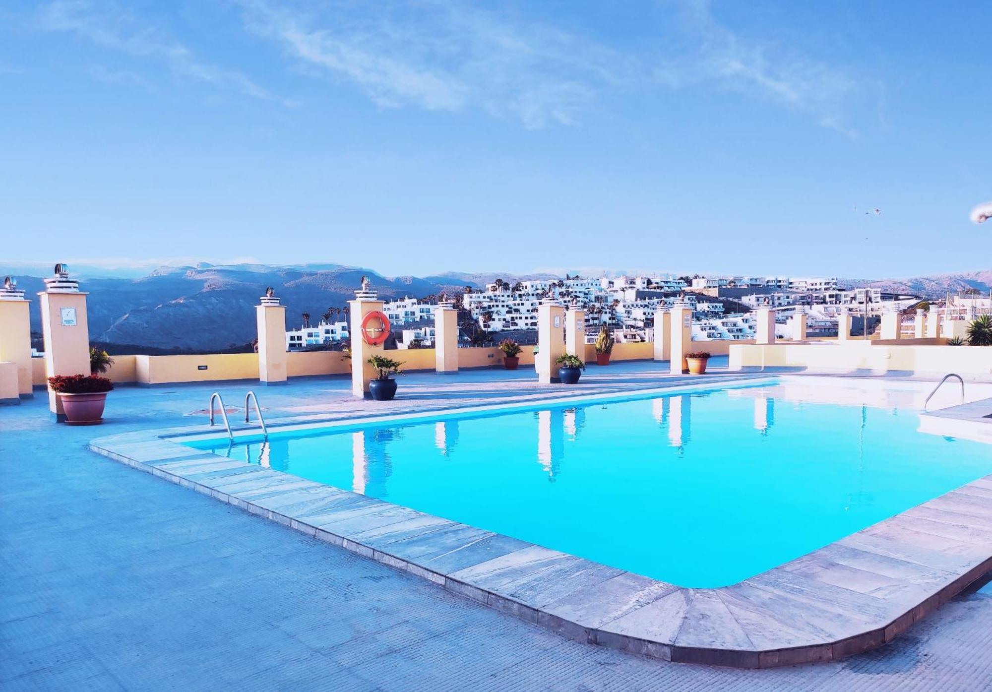 Apartment Private Solarium Views - Jacuzzi Mogan