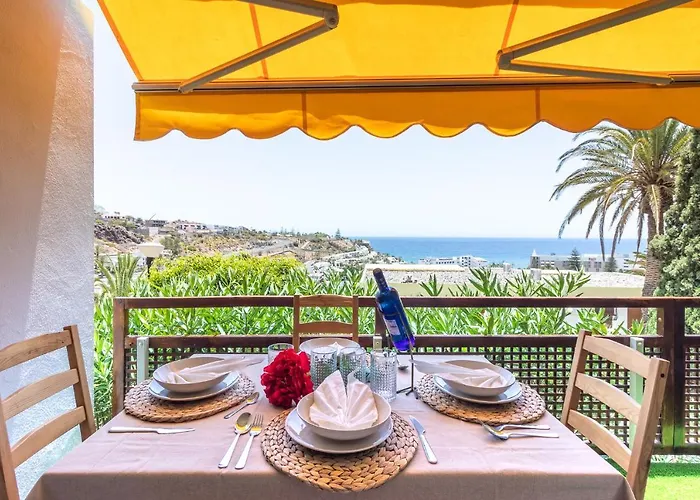 Increible Terraza Con Vistas Al Mar En San Agustin