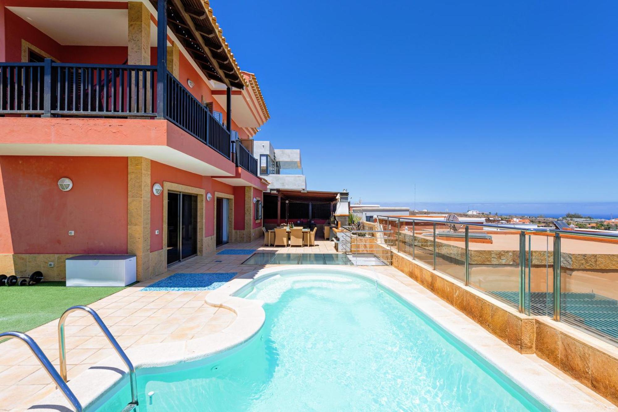 Luxury 5 Star Violetta With Amazing Sea View, Jacuzzi And Heated Pool * San Agustin (Gran Canaria)