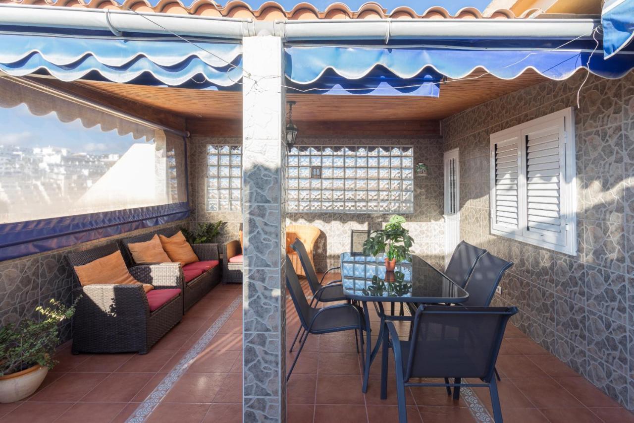 Lightbooking Playa De Amadores La Concha Amplia Terraza Con Barbacoa Apartment