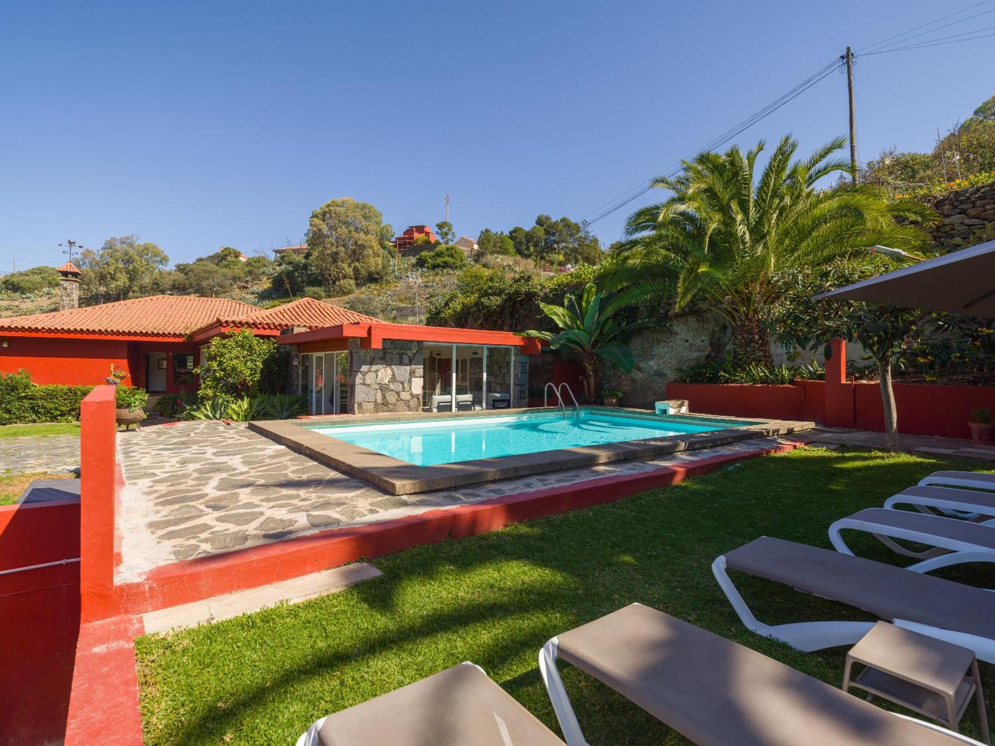 El Jardin De With Private Pool, Sauna & Jacuzzi * Santa Brígida