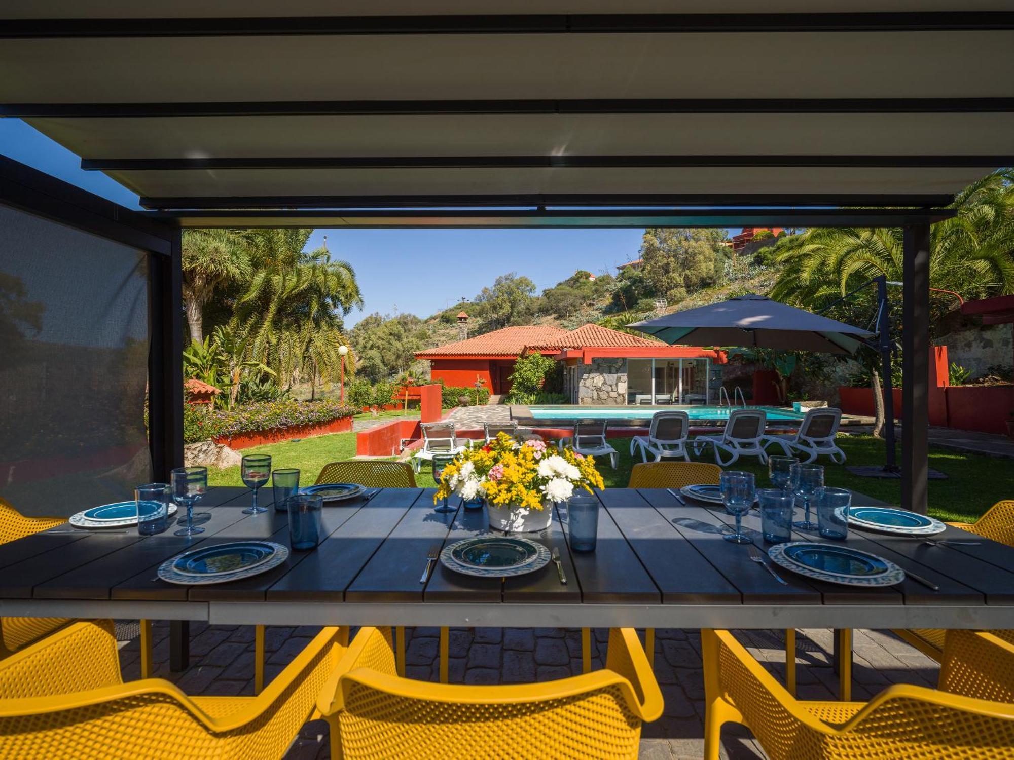 El Jardin De With Private Pool, Sauna & Jacuzzi Villa Santa Brígida