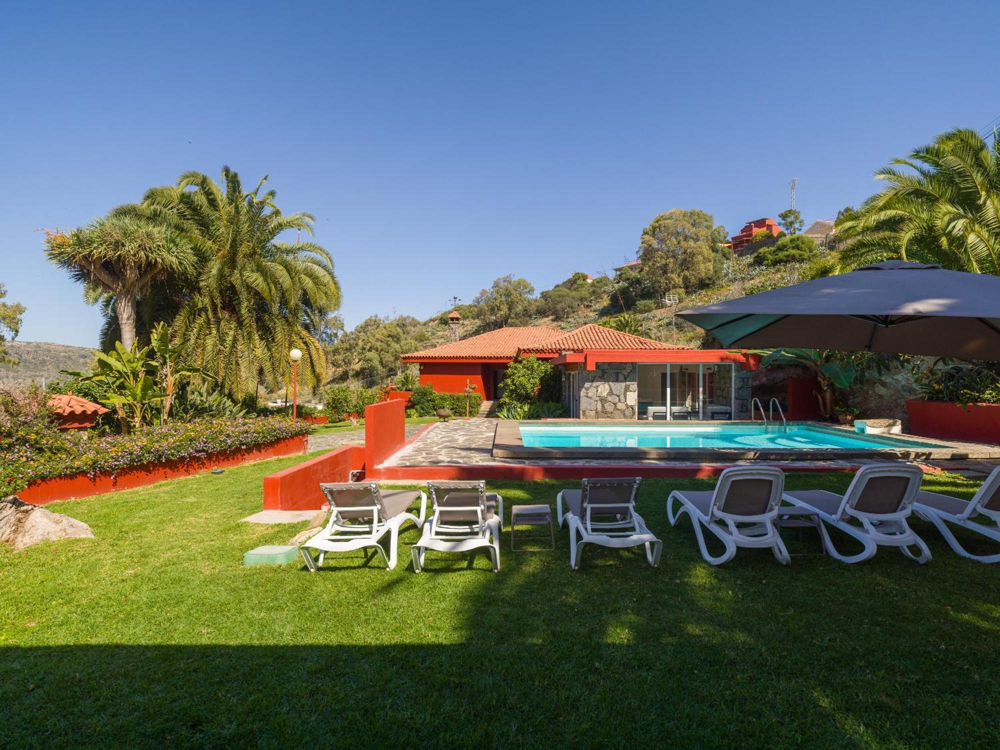 El Jardin De With Private Pool, Sauna & Jacuzzi Villa Santa Brígida