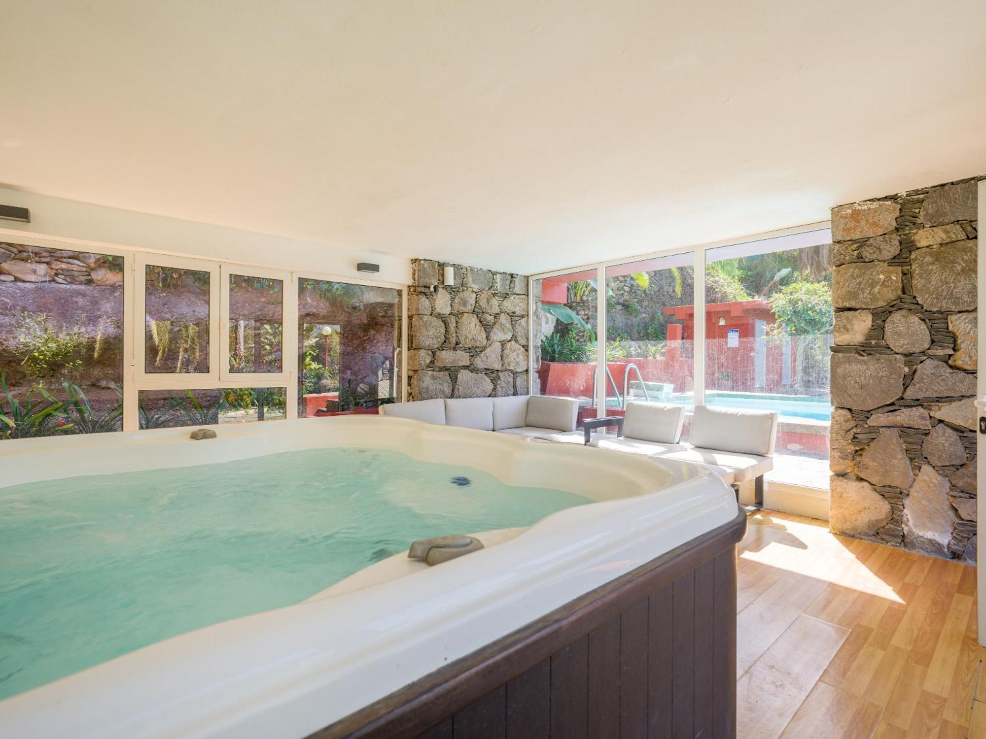 Villa El Jardin De With Private Pool, Sauna & Jacuzzi Santa Brígida