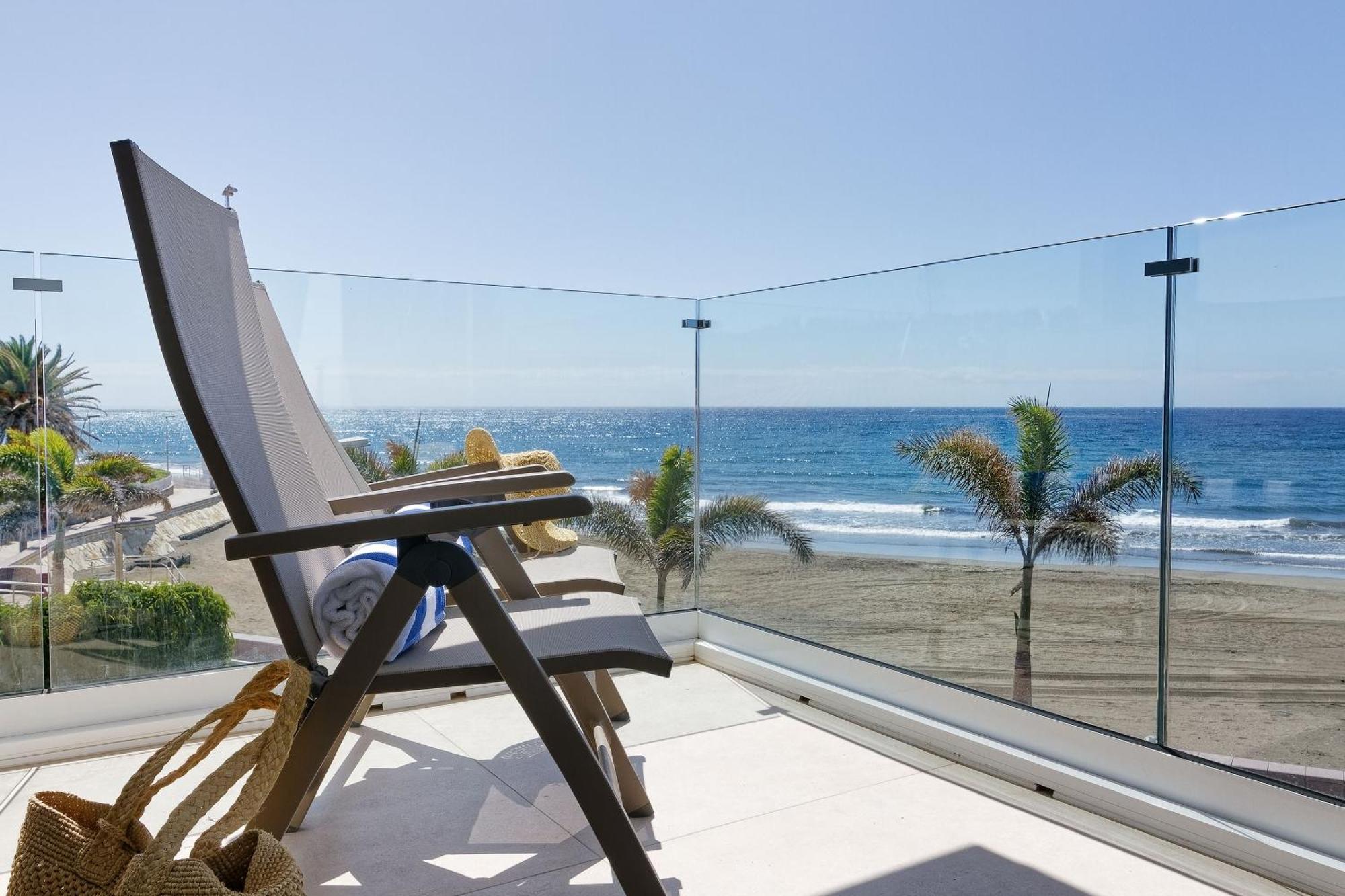Amapola Moon -nuevo Y Recien Reformado En Primera Linea De Playa Apartamento San Agustín