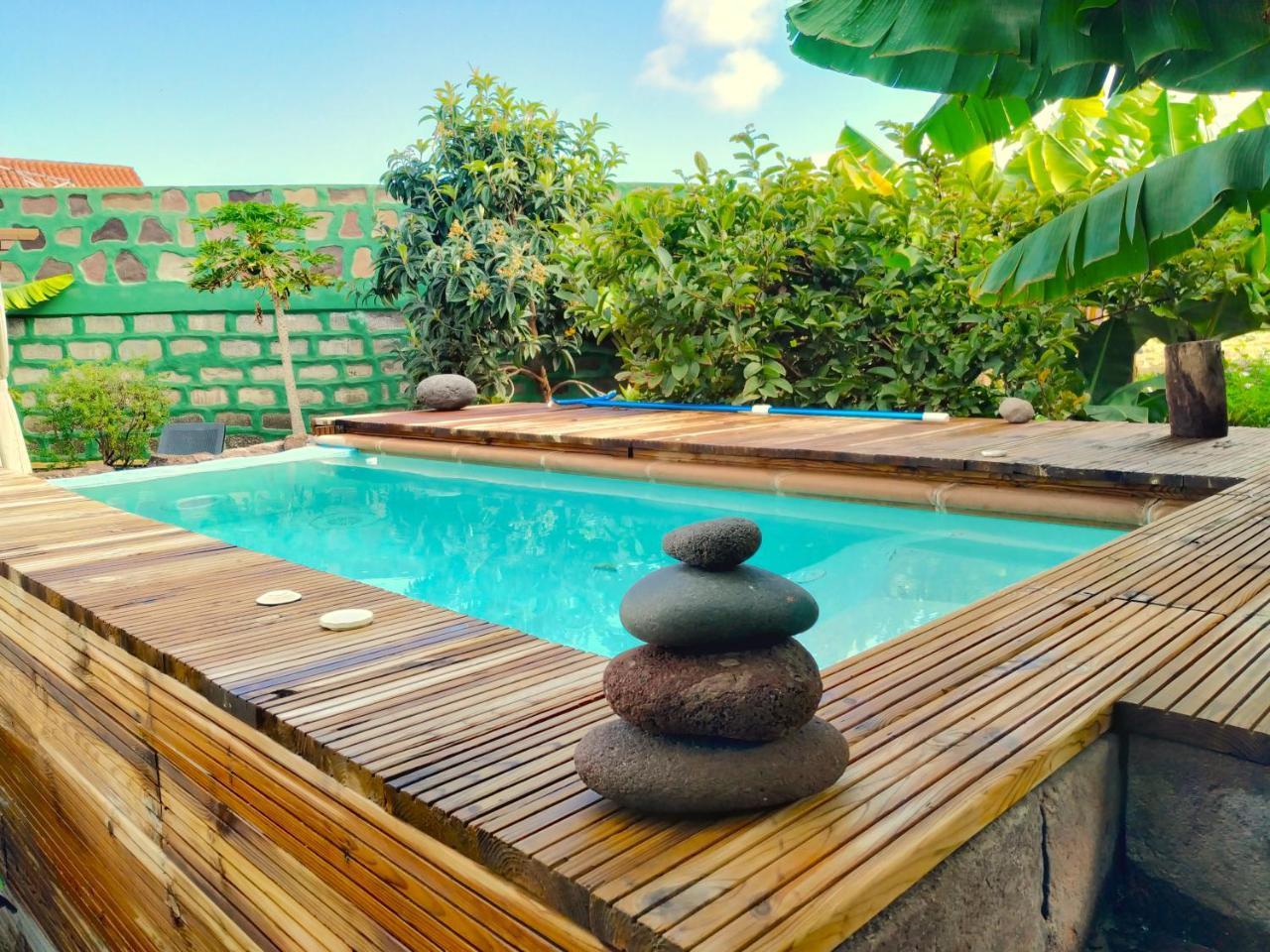 Canaria Piscina Jacuzzi Jardin