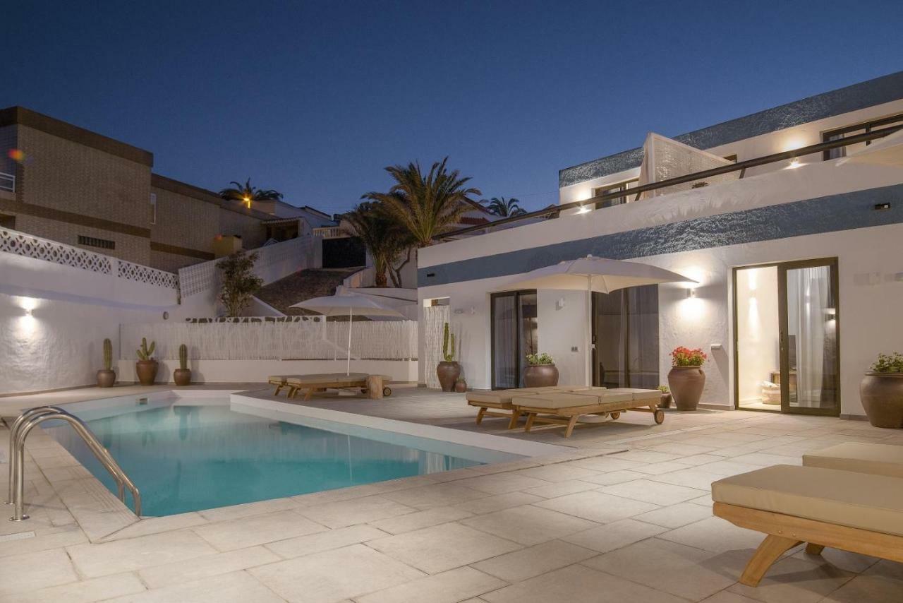 Casa Edem Playa Del Hombre Con Piscina Y Solarium Telde