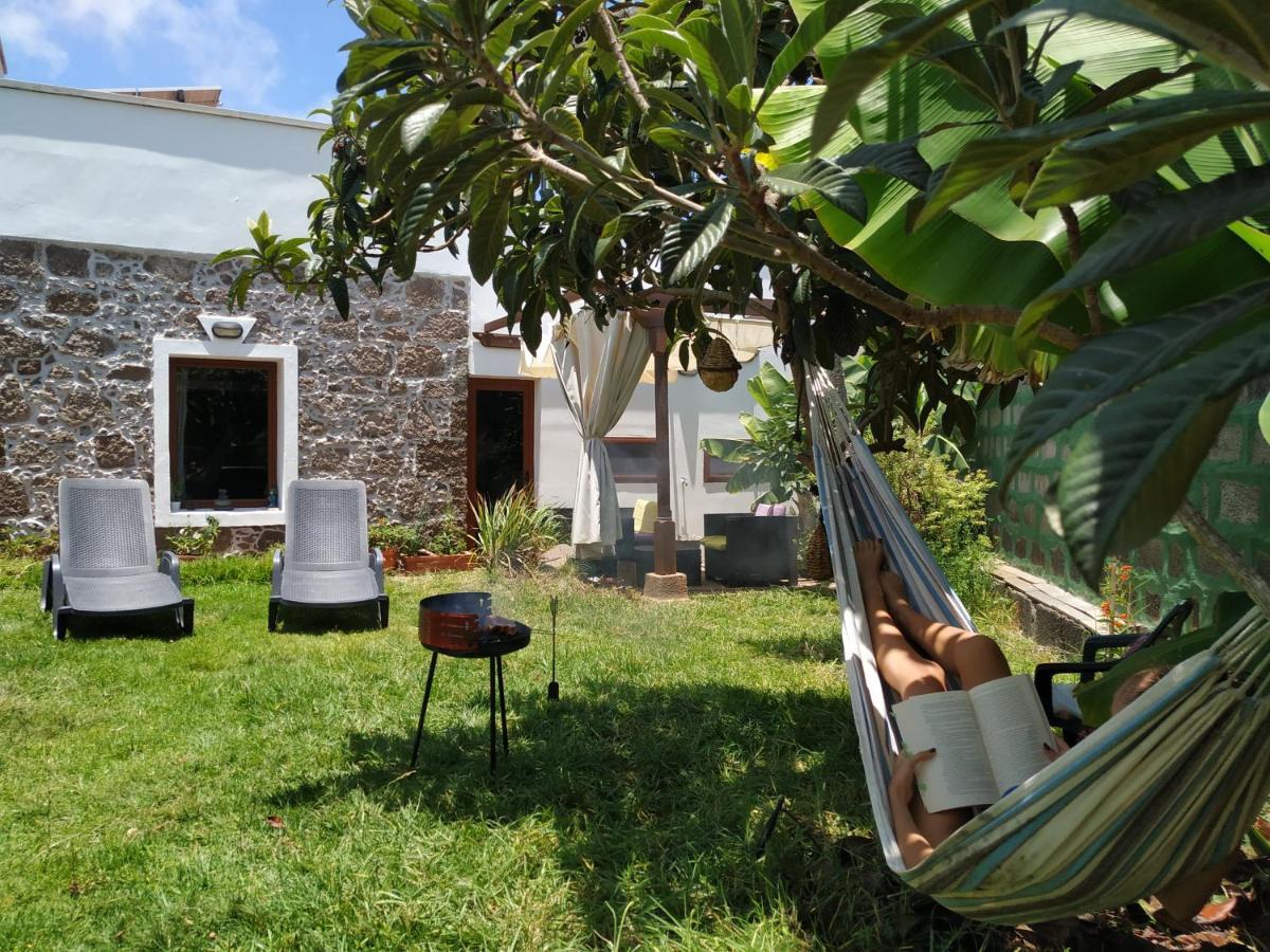 Villa Canaria Piscina Jacuzzi Jardin