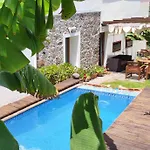 Villa Canaria Piscina Jacuzzi Jardin