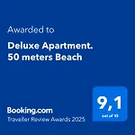 Deluxe Apartment. 50 Meters Beach