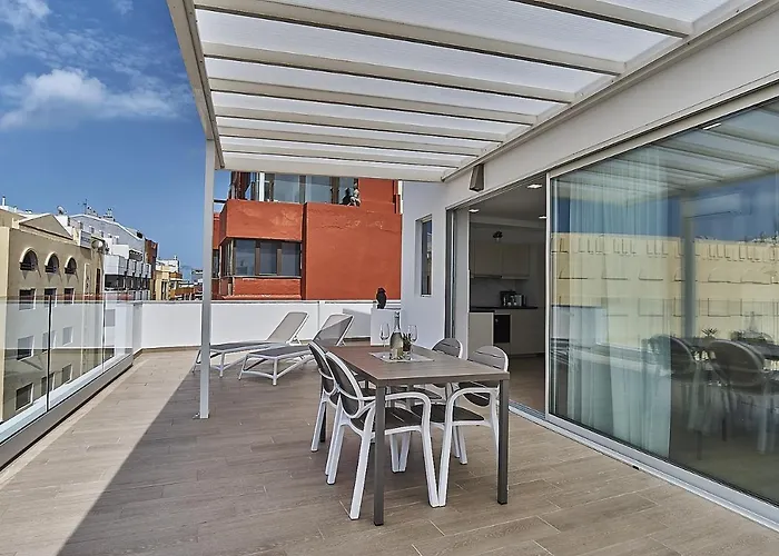 Malibu Canteras Atico 23 Vista Mar - Seaview Penthouse (Adults Only)