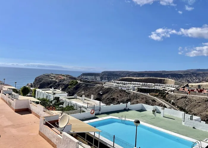 Homeforguest Amplio Apartamento Con Piscina Y Terraza En Mogan