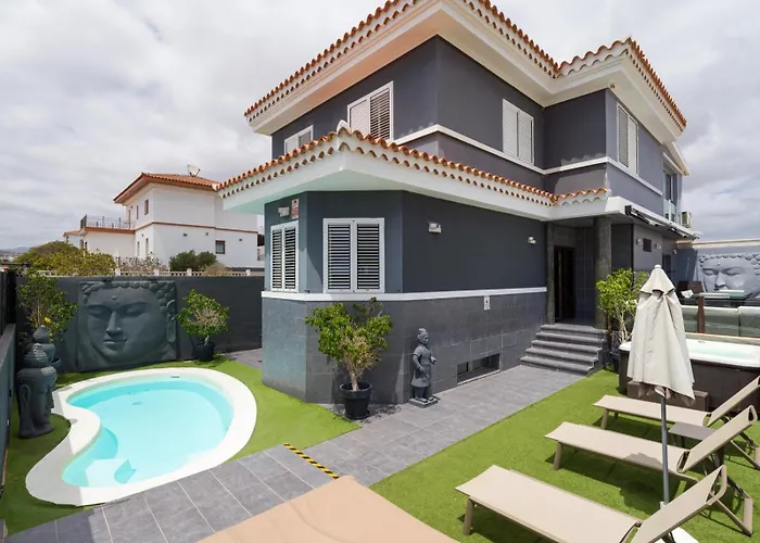 Entire Home Meloneras Bbq Jacuzzi Poolgolf