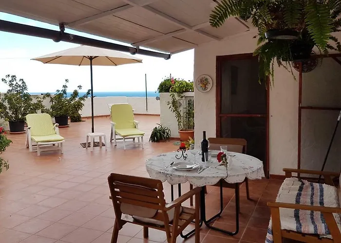 Vivelorural Atico Y Terraza En El Risco De Agaete
