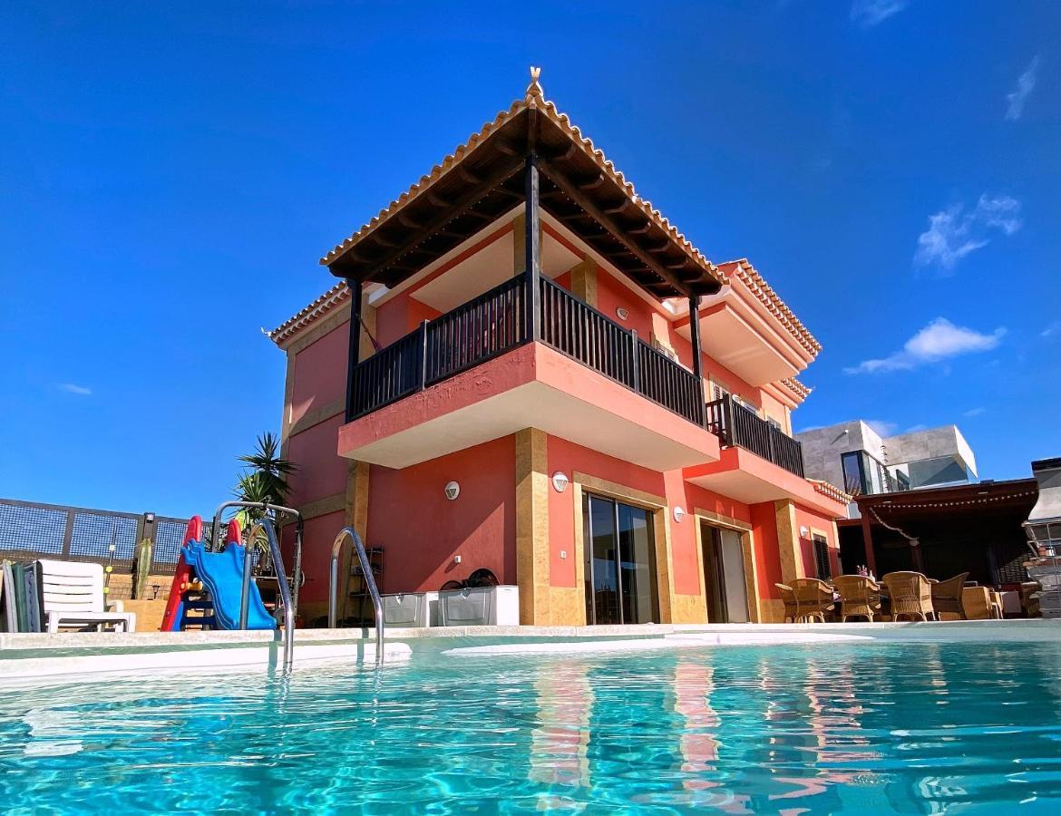 Luxury 5 Star Violetta With Amazing Sea View, Jacuzzi And Heated Pool San Agustín