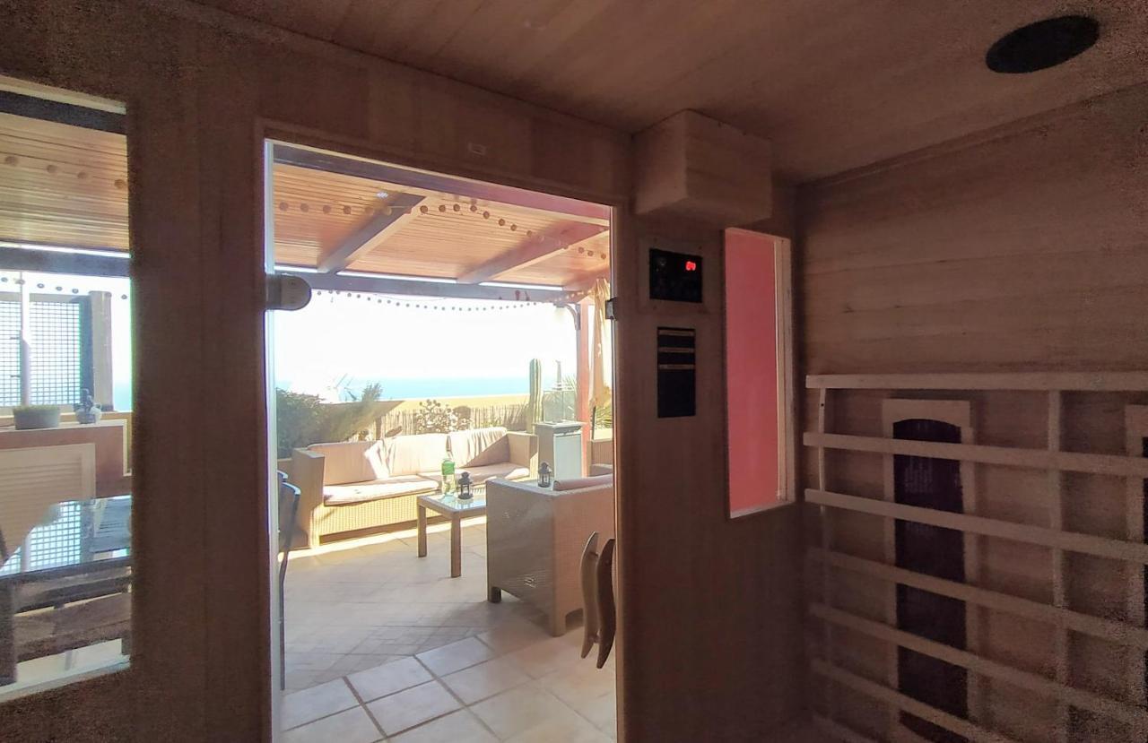 Luxury 5 Star Violetta With Amazing Sea View, Jacuzzi And Heated Pool San Agustín