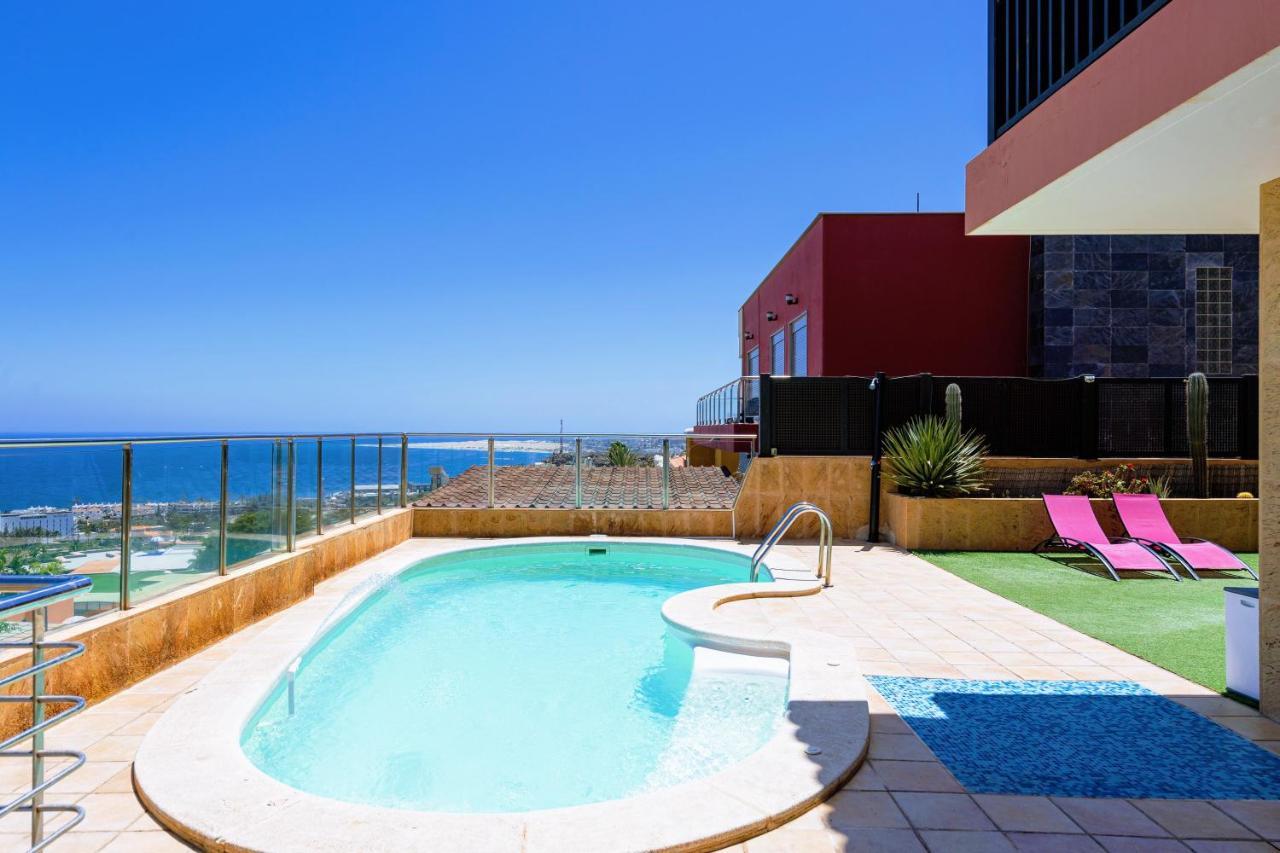Villa Luxury 5 Star Violetta With Amazing Sea View, Jacuzzi And Heated Pool *