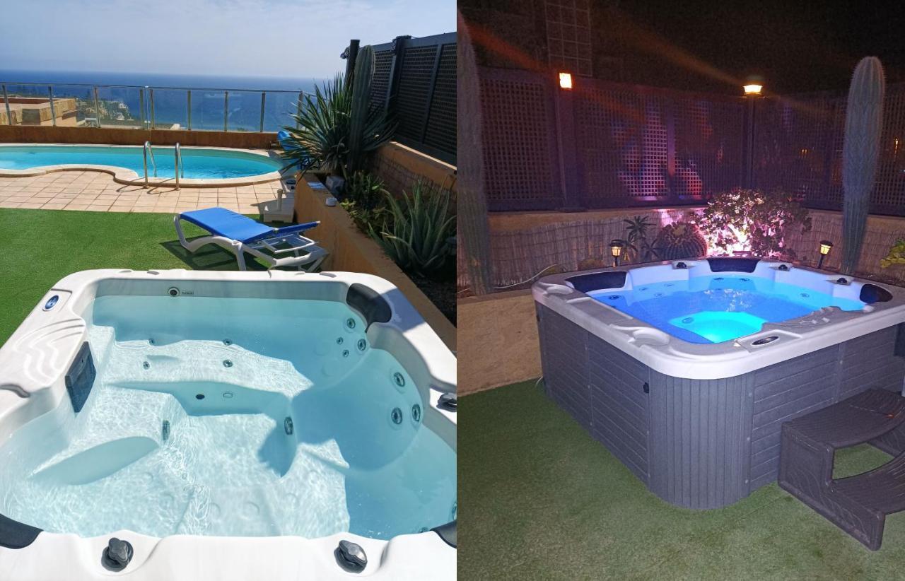 Villa Luxury 5 Star Violetta With Amazing Sea View, Jacuzzi And Heated Pool *