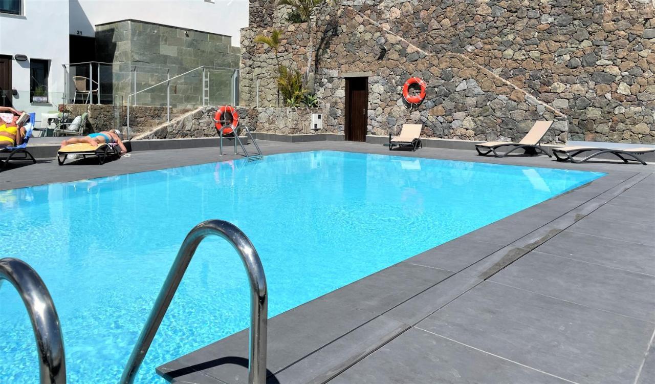 Moderne Mit Toller Aussicht Und Pool * Arguineguin