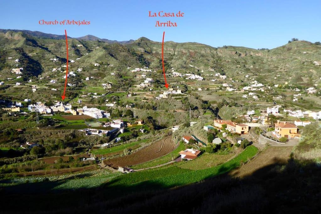 La Casa De Arriba, Tradicional Countryside In Teror, Gran Canaria *