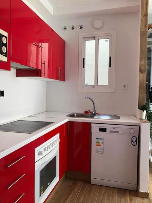 Brigh Loft Dishwaser Surfers&nomads Apartment Las Palmas de Gran Canaria