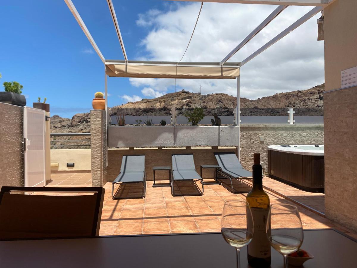 Ferienhaus With Jacuzzi And Pool Access Puerto Rico (Gran Canaria)