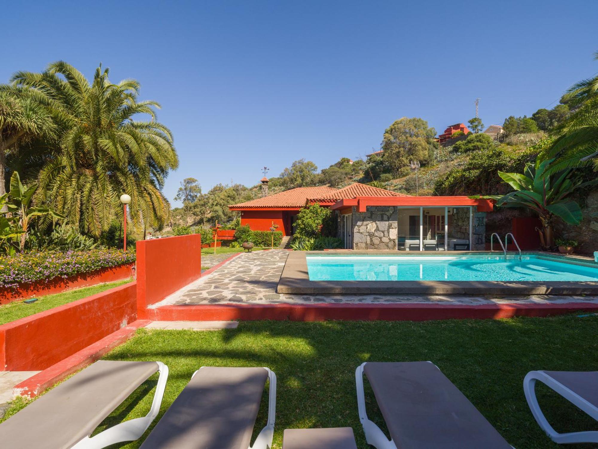 El Jardin De With Private Pool, Sauna & Jacuzzi Villa Santa Brigida (Gran Canaria)