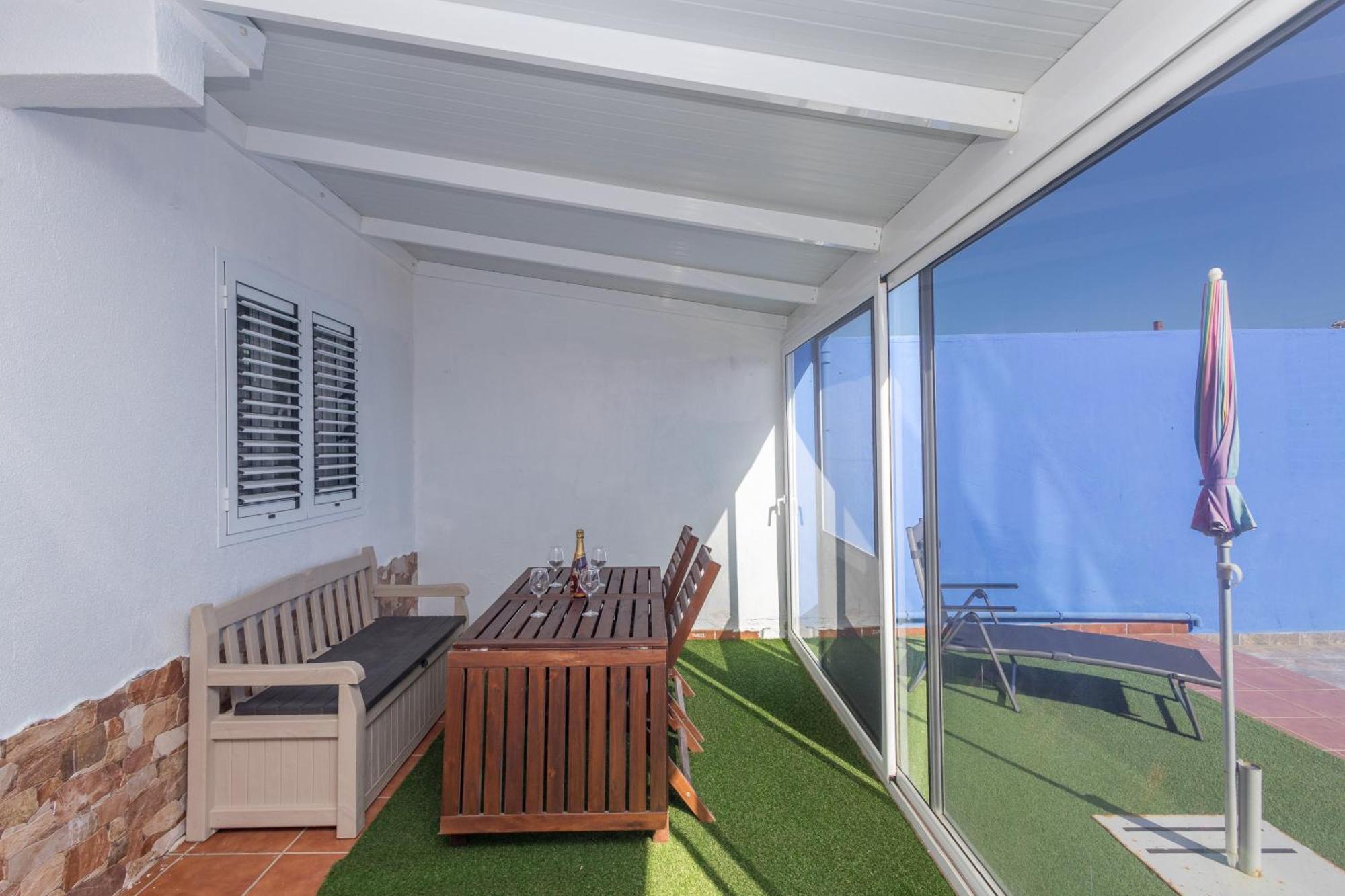Apartamento Playa El Burrero Con Terraza Y Solarium Privado Ingenio