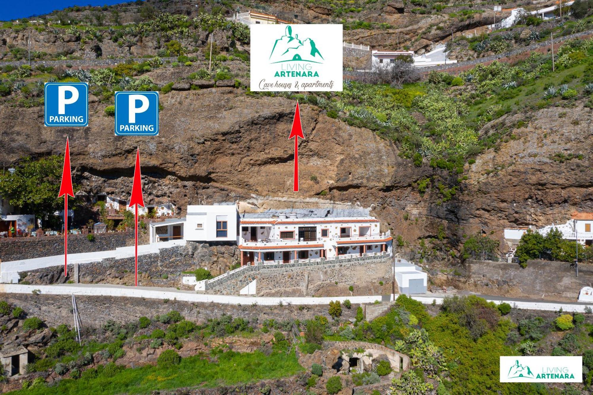 Living - Cave House & Terrace Adults Only Apartamento Artenara