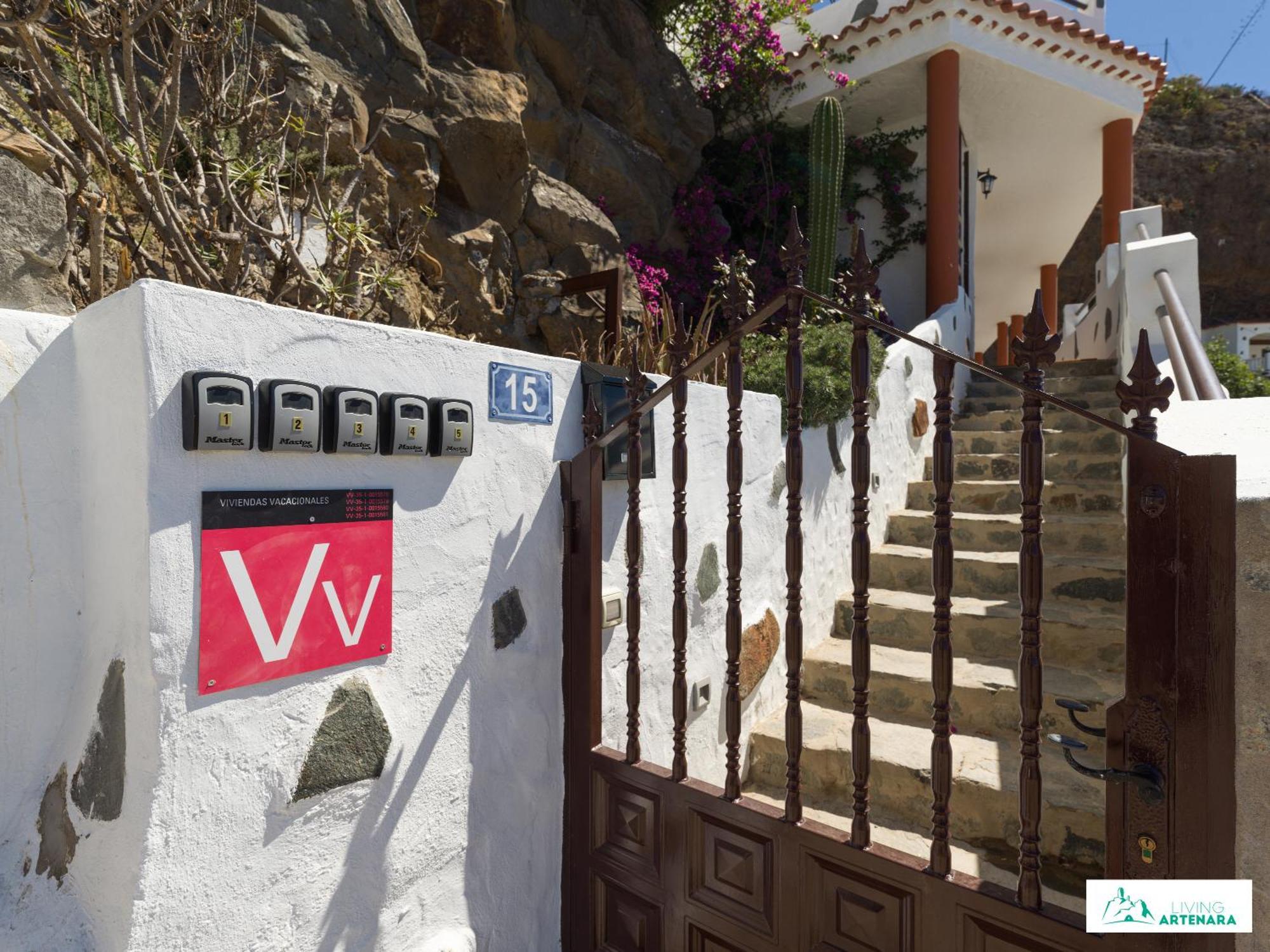 Living - Cave House & Terrace Adults Only