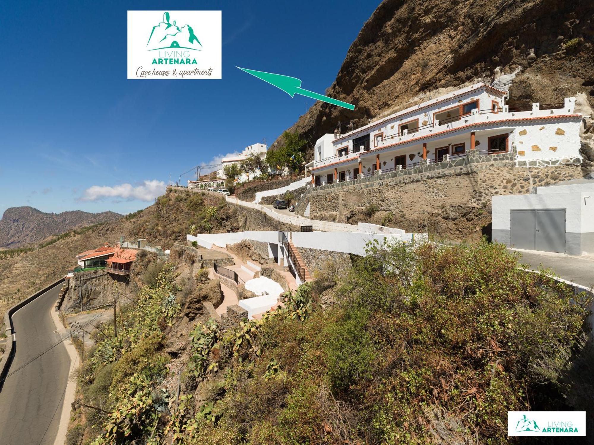 Living - Cave House & Terrace Adults Only Apartamento Artenara