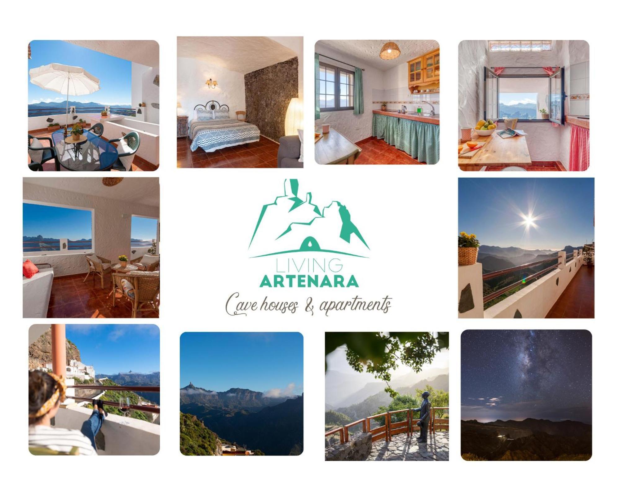 Apartamento Living - Cave House & Terrace Adults Only Artenara