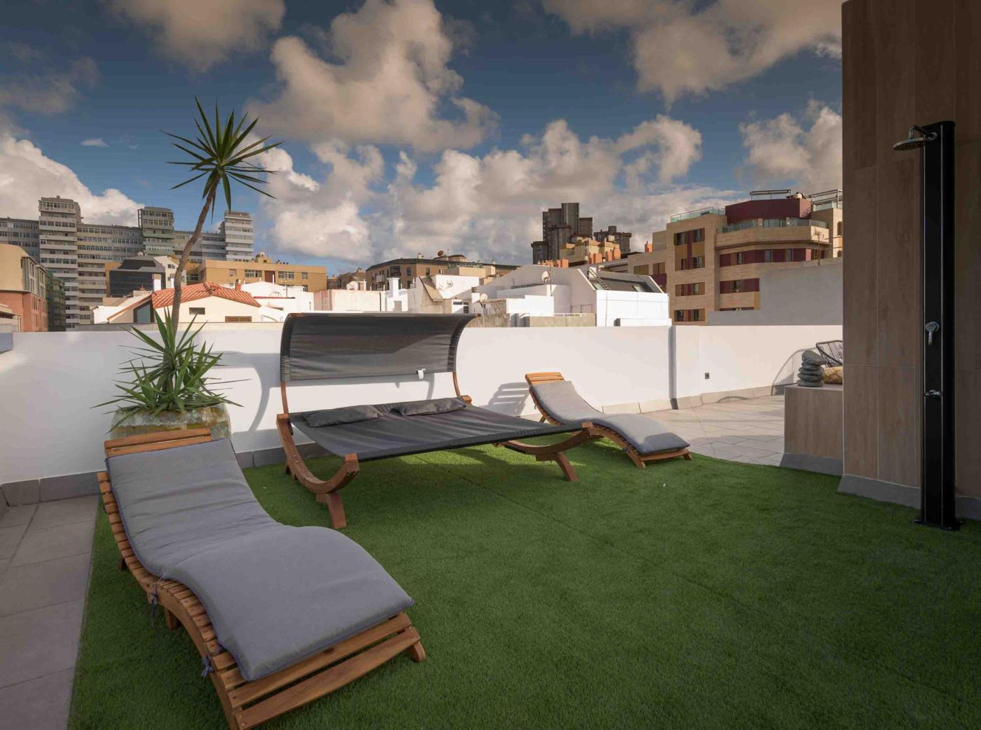 Hercot Canteras Beach,sun,city Wifi Free Apartamento
