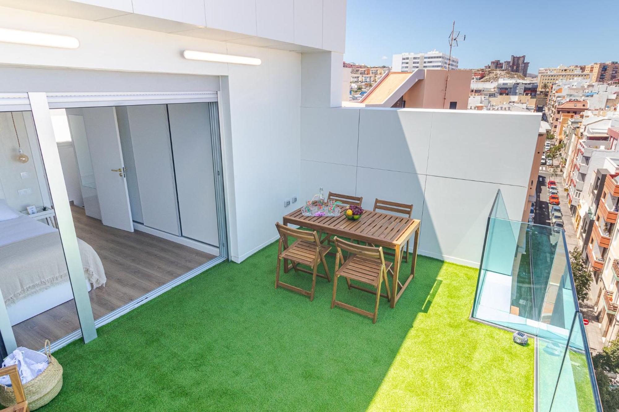 Flatguest Luxury Terrace Loft - Wifi * Las Palmas de Gran Canaria