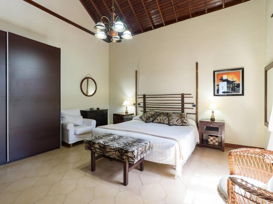 Villa With Pool And Sea Views In Banana Plantation
