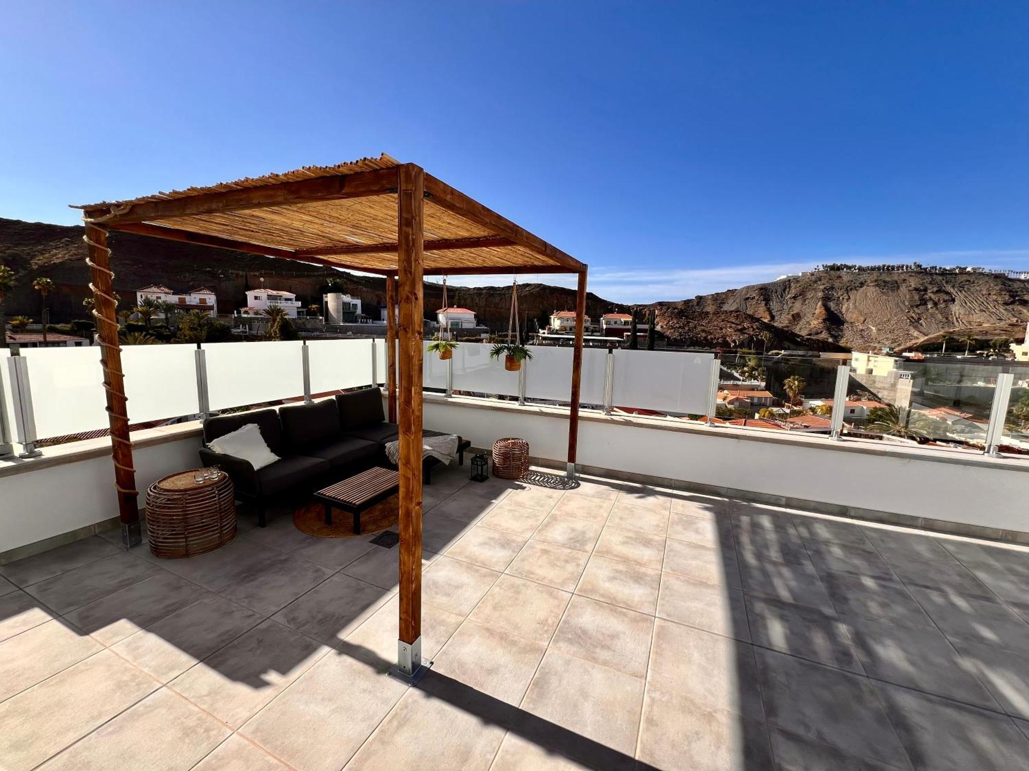 Dream With Heated Pool, Rooftop & Ocean Views * Mogán