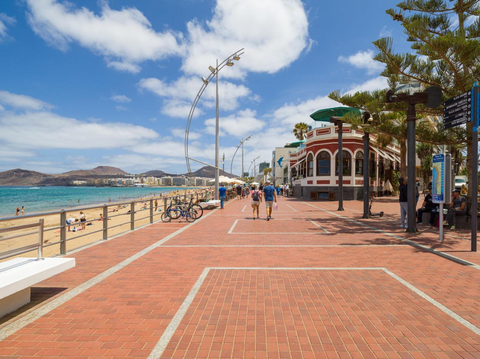 Great Terrace Sea Views - Wifi By Canariasgetaway * Las Palmas de Gran Canaria
