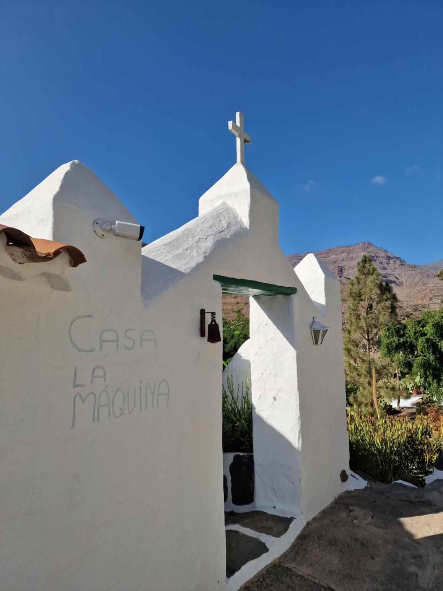 Historica Casa Con Vistas Al Jardin De Cactus Y Montanas Mogán