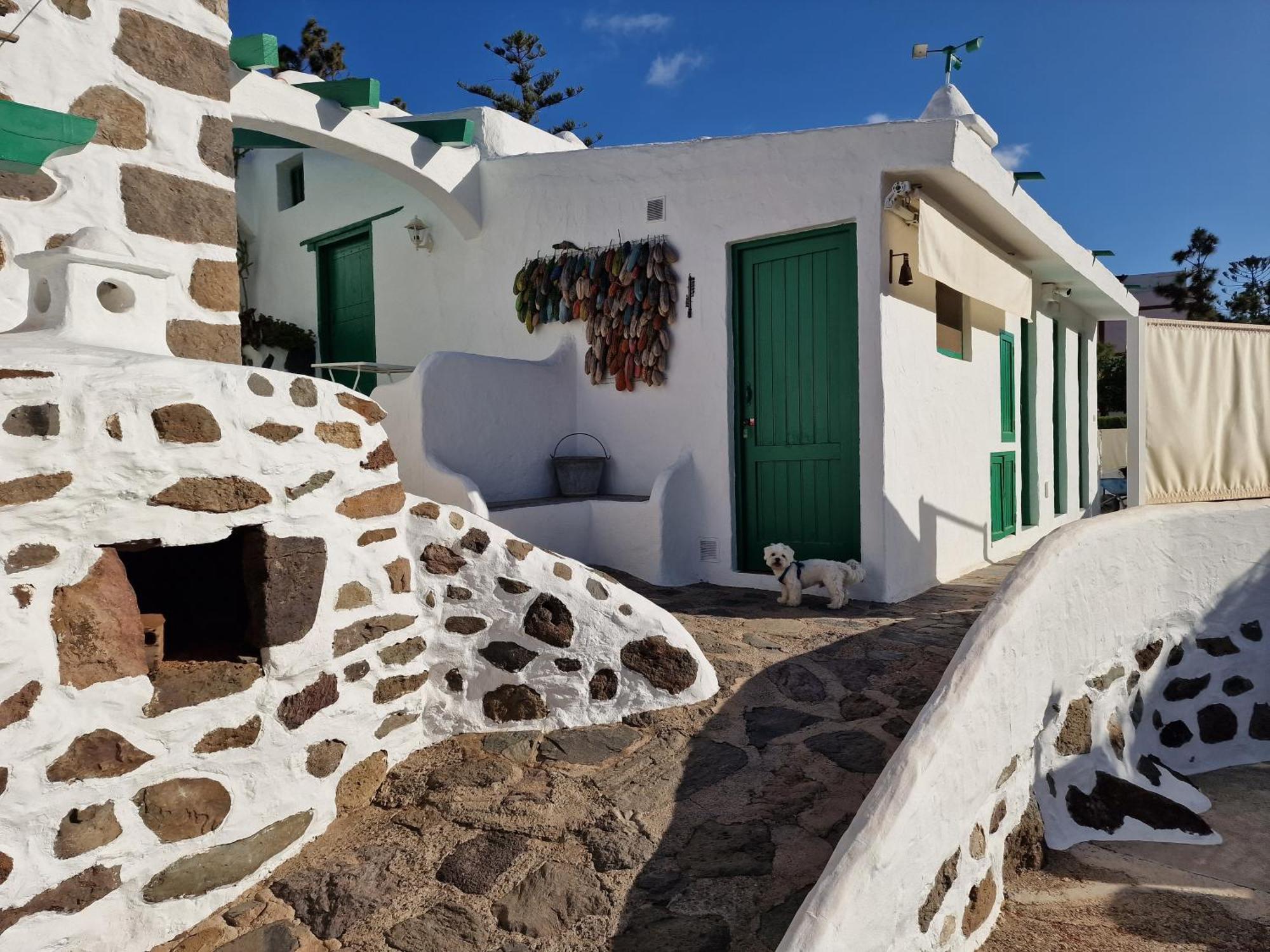 Historica Casa Con Vistas Al Jardin De Cactus Y Montanas Сasa de vacaciones Mogán