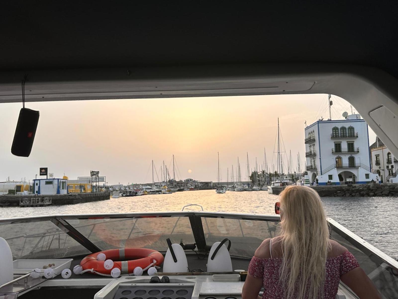 Boat In Puerto De Mogan