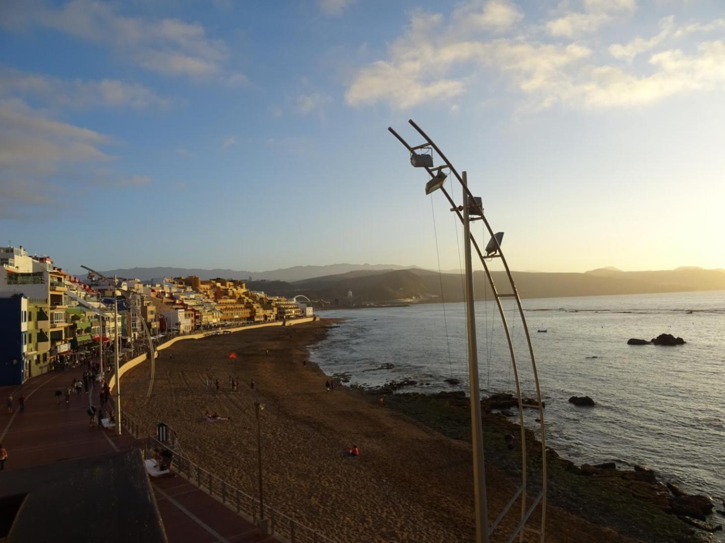 Estudio Luminoso, Primera Linea De Playa De Canteras Apartment