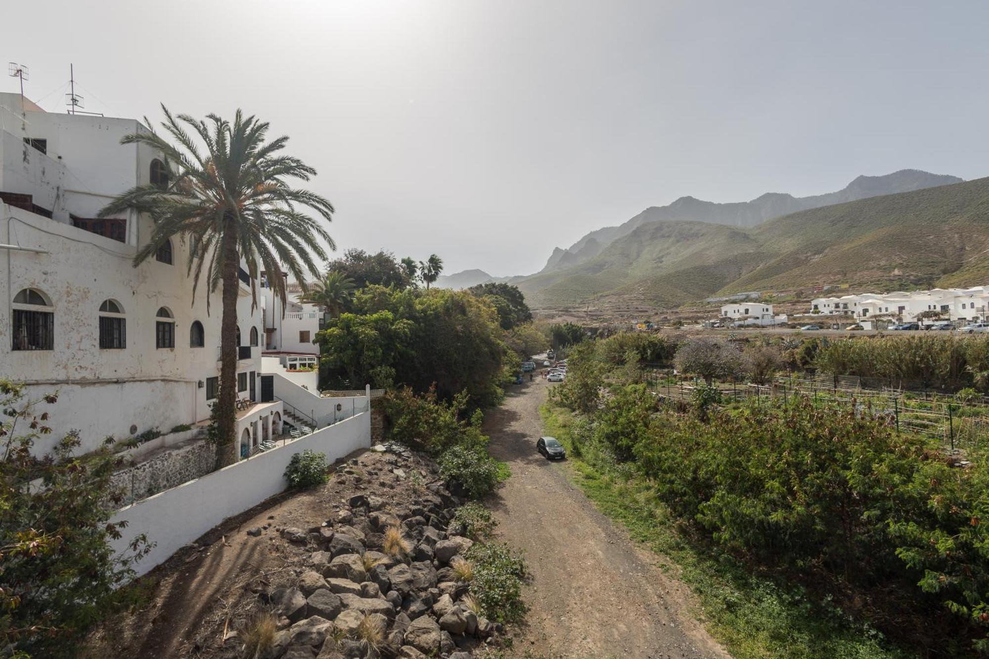 Casa Carmen Agaete Con Terraza Y Vistas Al Mar Appartement