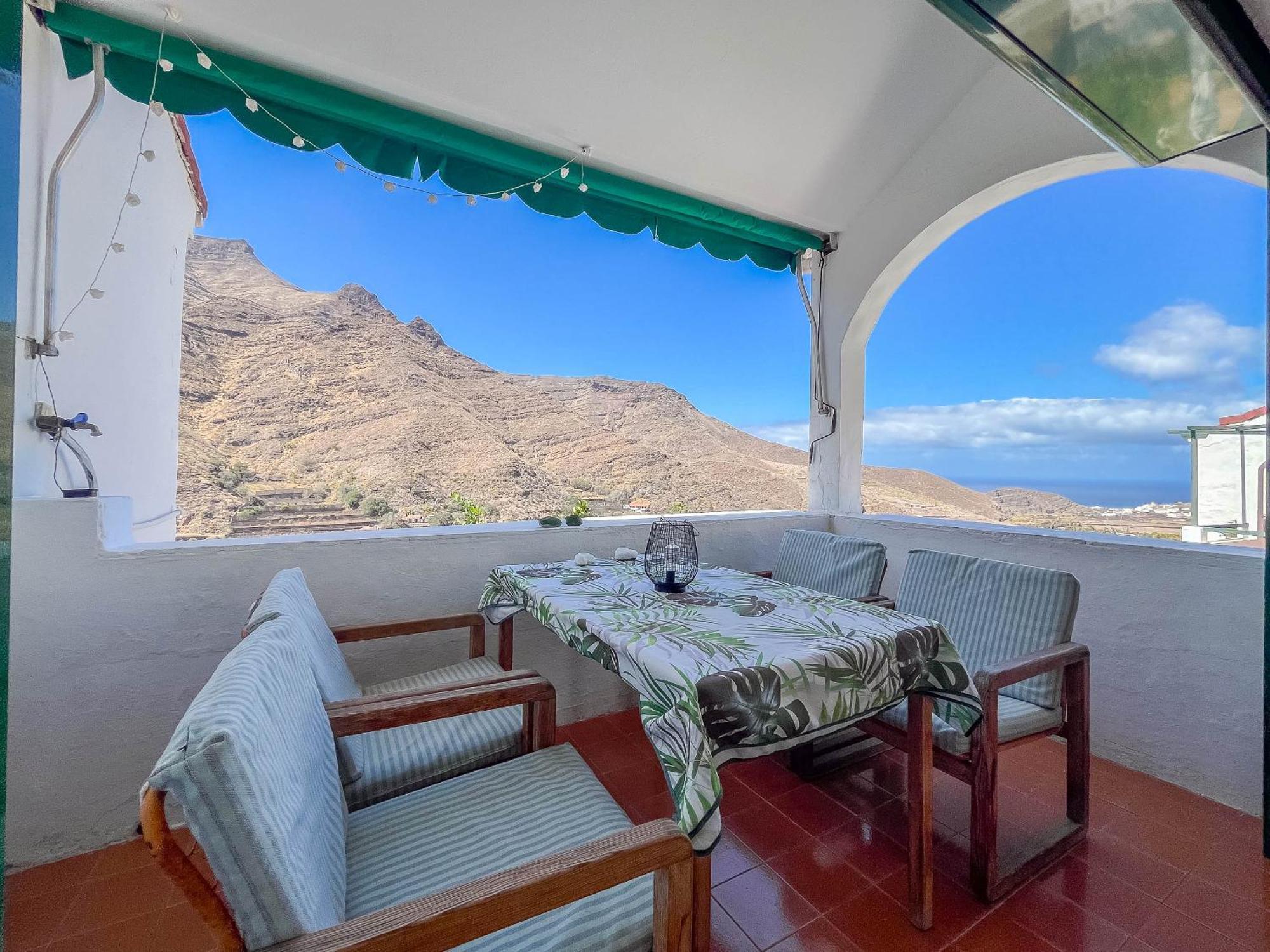 Casa Carmen Agaete Con Terraza Y Vistas Al Mar * Agaete (Gran Canaria)