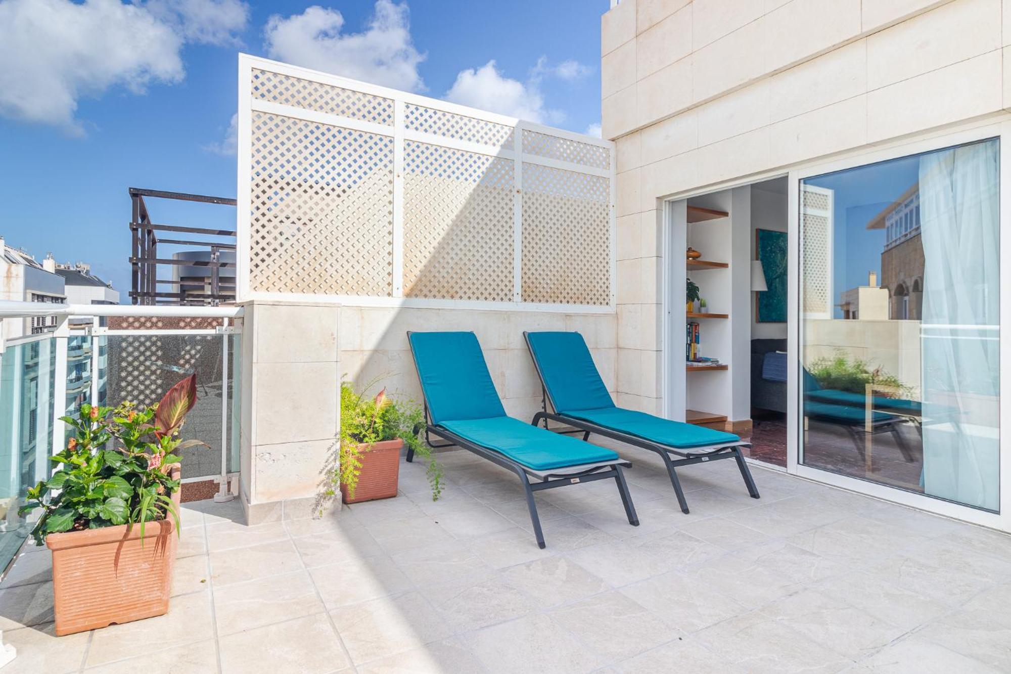 Espectacular Atico Con Terraza A 50 Mt Playa Canteras