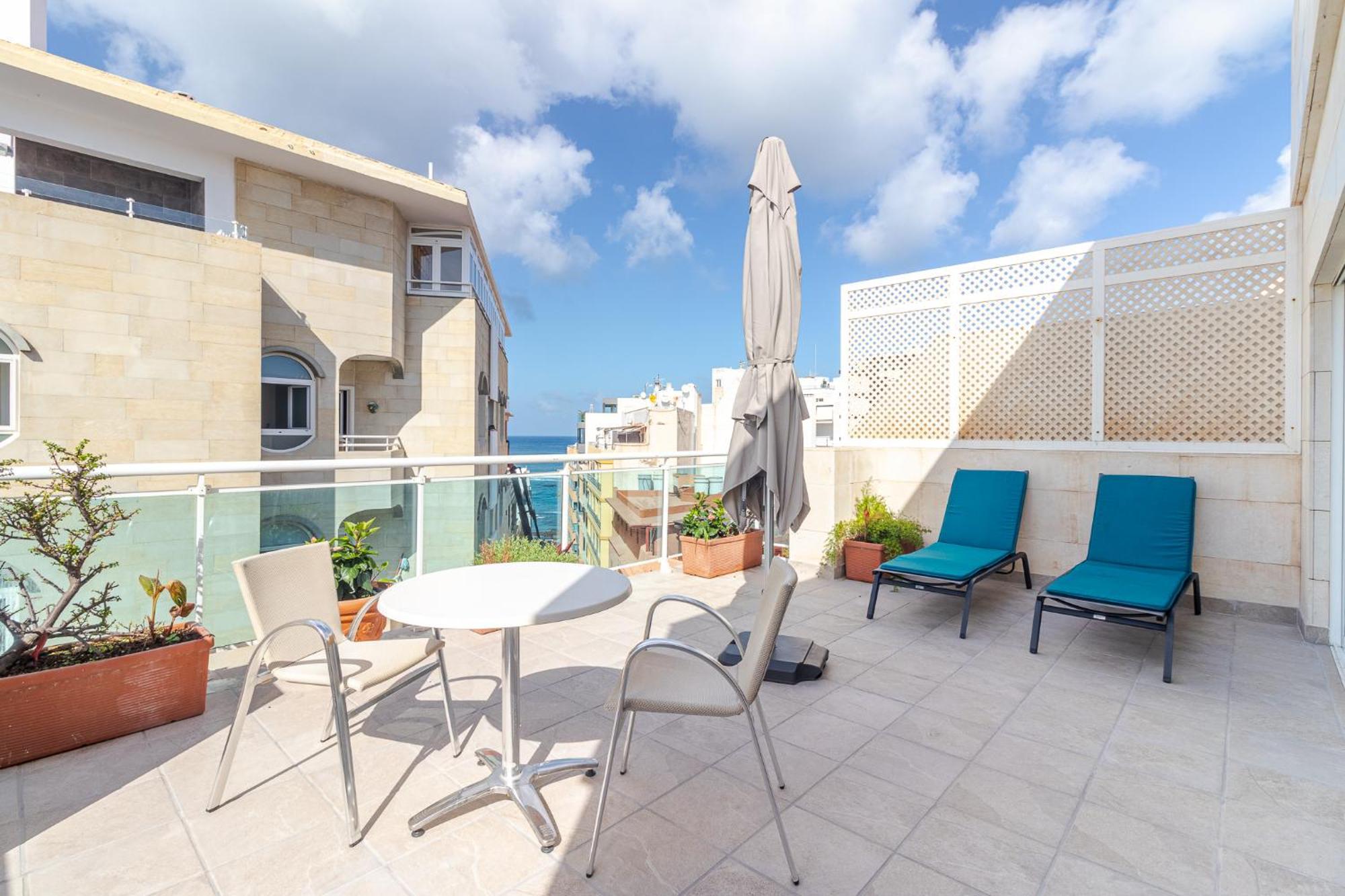 Espectacular Atico Con Terraza A 50 Mt Playa Canteras Apartment *