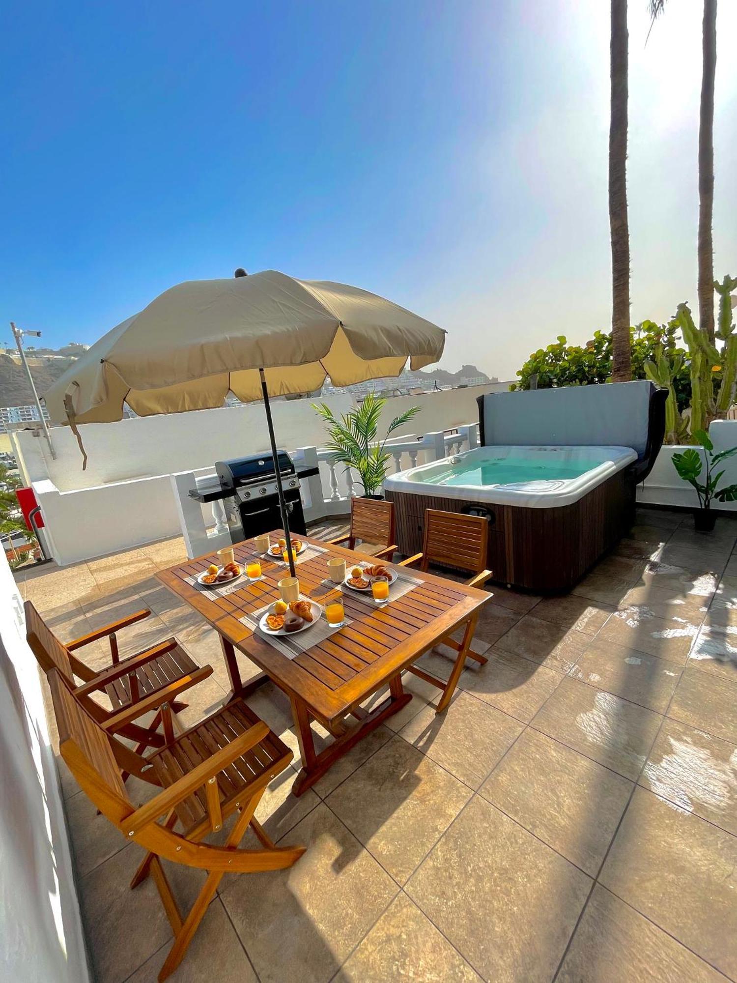Paradise Duplex Calm & Jacuzzi Puerto Rico * Mogan