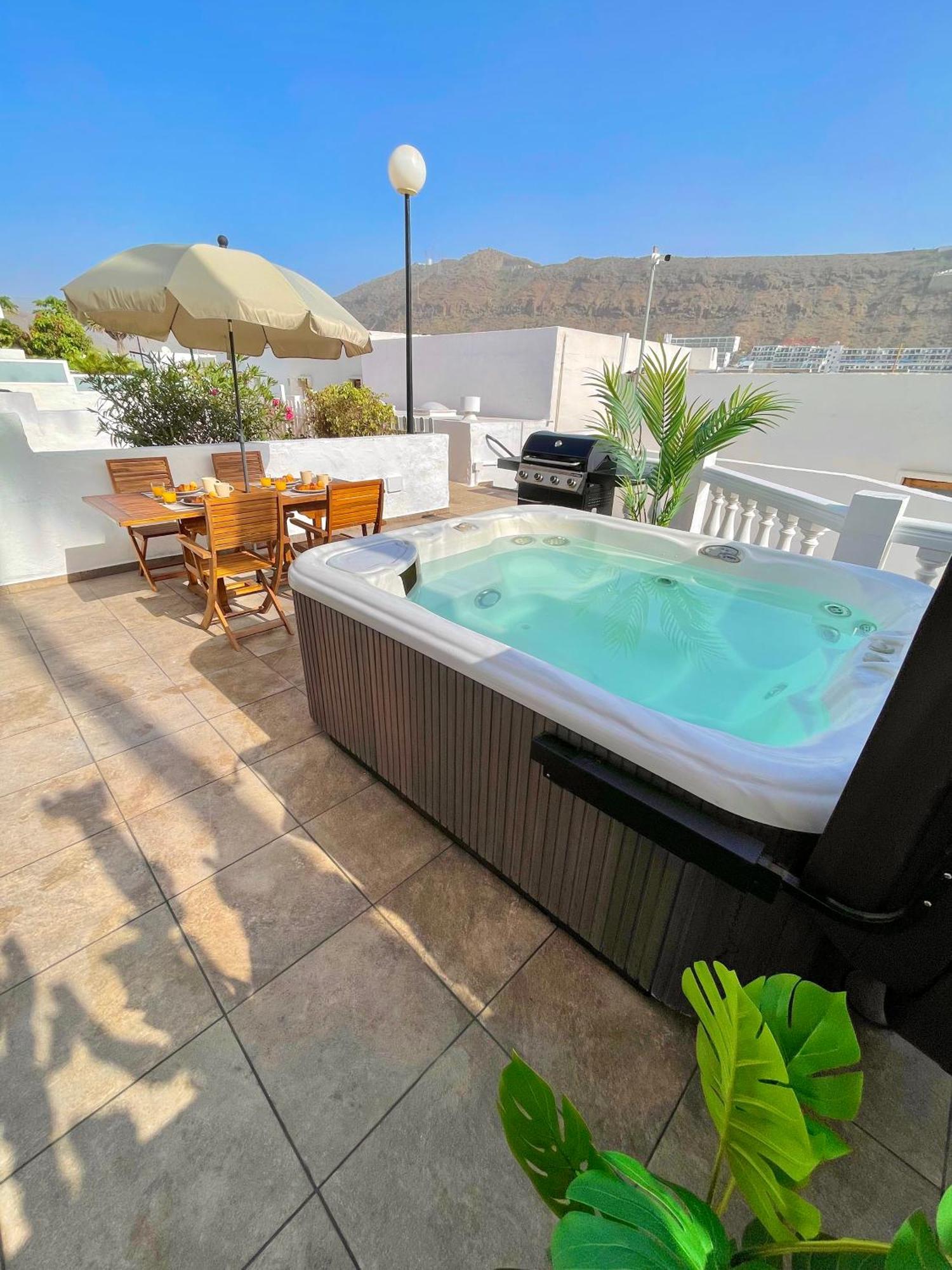 Paradise Duplex Calm & Jacuzzi Puerto Rico * Mogan