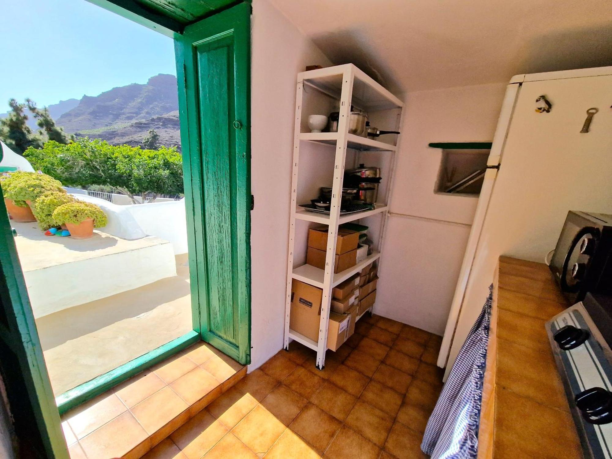 Historica Casa Con Vistas Al Jardin De Cactus Y Montanas Mogán