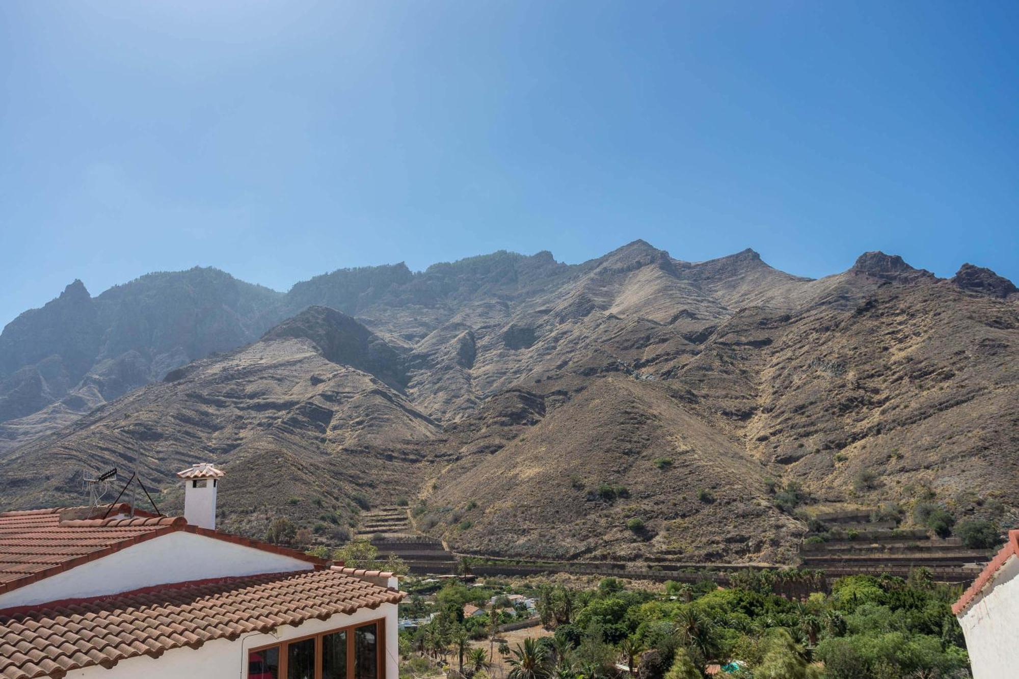 Casa Carmen Agaete Con Terraza Y Vistas Al Mar *