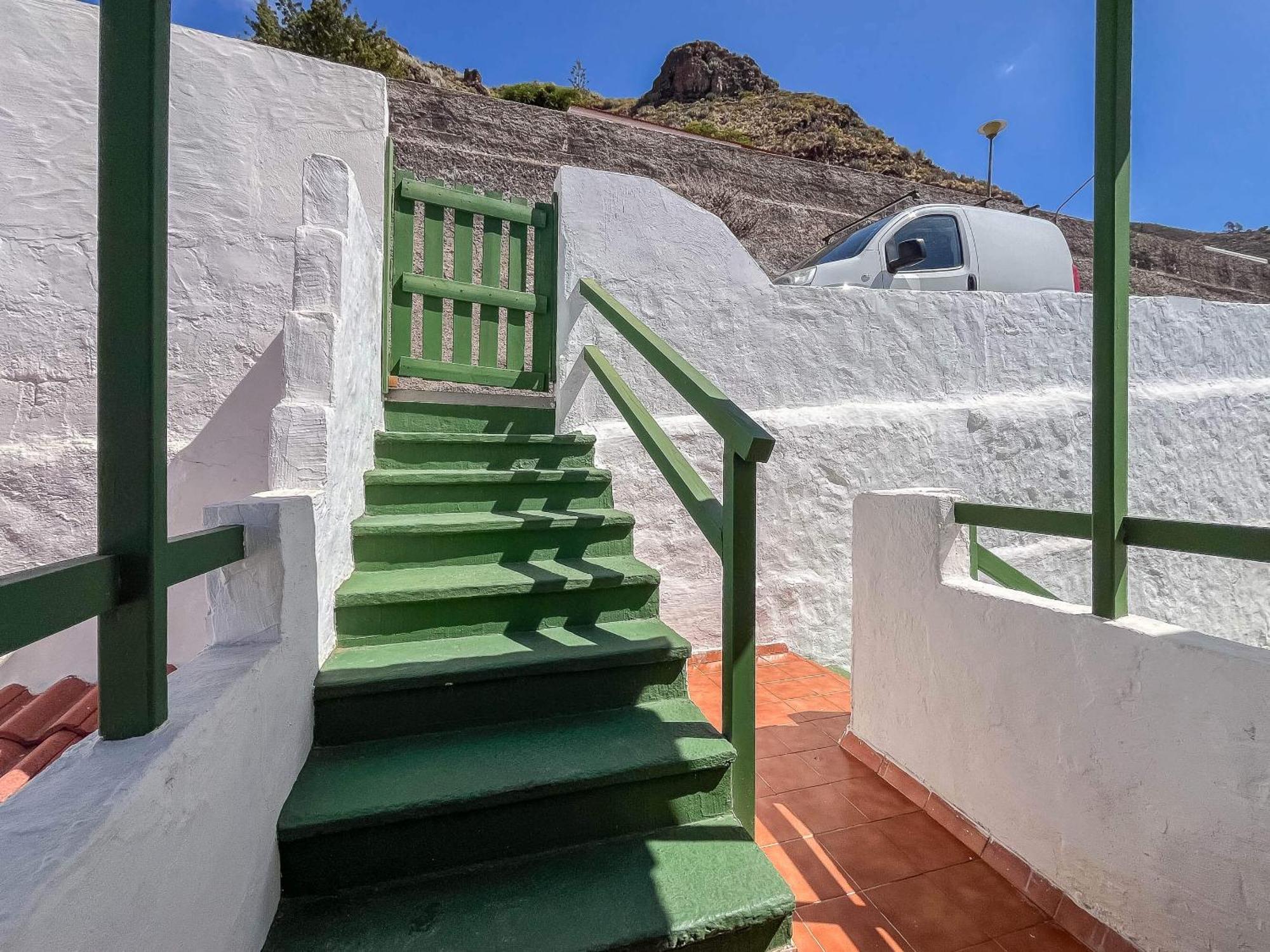 Casa Carmen Agaete Con Terraza Y Vistas Al Mar Appartement